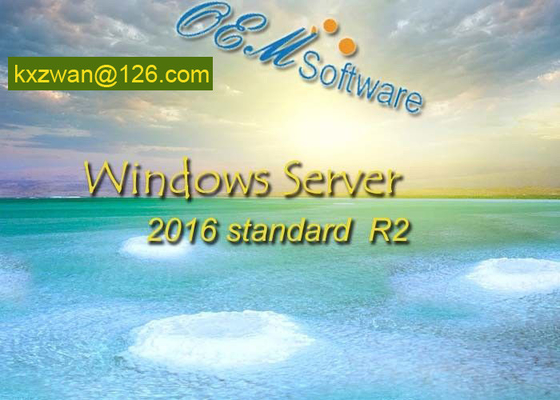 Windows Server al por menor 2016 R2 estándar, llave de la activación de la etiqueta engomada del Coa del OEM