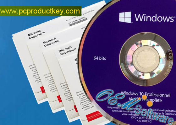 El DVD casero del triunfo 10 del OEM de Windows 10 en línea de la activación encajona lengua española